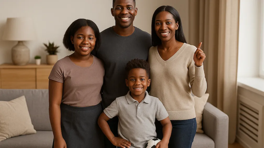 cover image of family